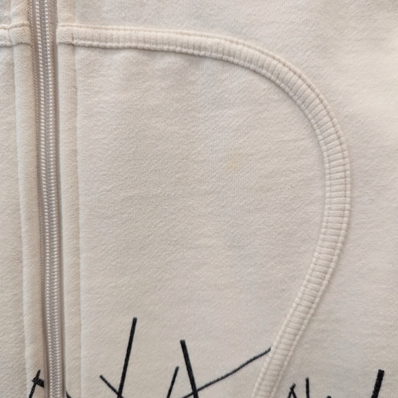 Lululemon Scuba Hoodie Cream & Black - Picture 6 of 6